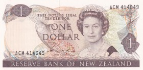 New Zealand, 1 Dollar, 1981/1985, UNC, p169a
Queen Elizabeth II. Potrait