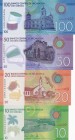 Nicaragua, 10-20-50-100 Cordobas, 2014, UNC, p209, p210, p211, p212, (Total 4 banknotes)
Polymer plastics banknote