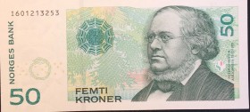 Norway, 50 Kroner, 2015, AUNC, p46d
