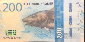 Norway, 200 Kroner, 2016, UNC, p55
There is a deck.