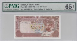 Oman, 100 Baisa, 1992, UNC, p22c
PMG 65 EPQ