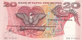 Papua New Guinea, 20 Kina, 1988, UNC, p10d