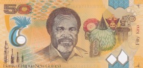 Papua New Guinea, 50 Kina, 2012, UNC, p32b
Polymer banknot