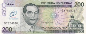 Philippines, 200 Piso, 2009, UNC, p203a
Commemorative banknote