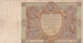 Poland, 50 Zlotych, 1929, FINE, p71