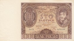 Poland, 100 Zlotych, 1934, XF(+), p75
There are pinhole.