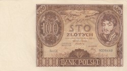 Poland, 100 Zlotych, 1934, XF, p75