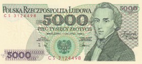 Poland, 5.000 Zlotych, 1988, UNC, p150c