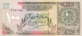 Qatar, 100 Riyas, 1996, UNC, p18