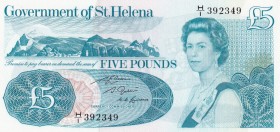 Saint Helena, 5 Pounds, 1981, UNC, p7b
Queen Elizabeth II. Potrait