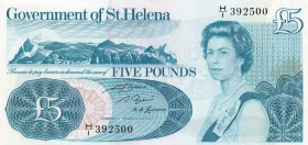 Saint Helena, 5 Pounds, 1981, UNC(-), p7b
Queen Elizabeth II. Potrait, Large Size