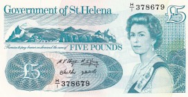 Saint Helena, 5 Pounds, 1998, UNC, p11a
Queen Elizabeth II. Potrait