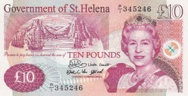 Saint Helena, 10 Pounds, 2004, UNC, p12a
Queen Elizabeth II. Potrait