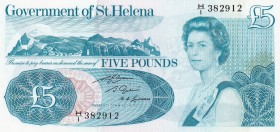 Saint Helena, 5 Pounds, 1981, UNC, p7b
Queen Elizabeth II. Potrait