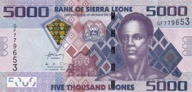 Sierra Leone, 5.000 Leones, 2013, UNC, P32b