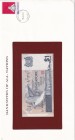 Singapore, 1 Dollar, 1976, UNC, p9, FOLDER
In its stamped and stamped special envelope.