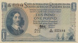 South Africa, 1 Pound, 1959, XF, p93e