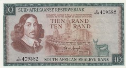 South Africa, 10 Rand, 1967/1976, UNC, p113
There are pinholes