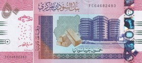 Sudan, 50 Pounds, 2018, UNC, pNew
There is a deck.
