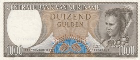 Suriname, 1.000 Gulden, 1963, UNC, p124