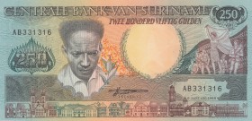 Suriname, 250 Gulden, 1988, UNC, p134a