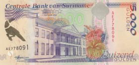 Suriname, 5.000 Gulden, 1997, UNC, p143a
