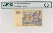 Sweden, 5 Kronor, 1977-81, UNC, p51d
PMG 66 EPQ