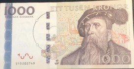 Sweden, 1.000 Kronor, 2005, AUNC, p67