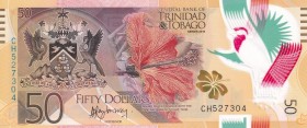 Trinidad & Tobago, 50 Dollars, 2015, UNC, p59
Polymer plastics banknote