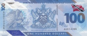 Trinidad & Tobago, 1.000 Dollars, 2019, UNC, pNew
Polymer plastics banknote