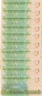 Turkmenistan, 1 Manat, 2014, UNC, p29b, (Total 10 consecutive banknotes)