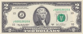 United States of America, 2 Dollars, 2003, UNC, p516b
January 2, 2010, 02.01.2010, Birthday note