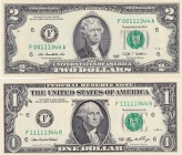 United States of America, 1-2 Dollars, UNC, (Total 2 banknotes)
stairs of 1 repeater team