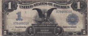 United States of America, 1 Dollar, 1899, POOR,
Silver Certificate