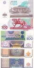 Uzbekistan, 25-50-100-200-500-1.000 Sum, UNC, (Total 6 banknotes)
25 Sum, 1994; 50 Sum, 1994; 100 Sum, 1994; 200 Sum, 1997; 500 Sum, 1999; 1.000 Sum,...