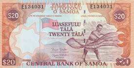 Western Samoa, 20 Tala, 2005, UNC, p35b