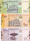 Yemen Arab Republic, 100-200-1.000 Rials, UNC, (Total 3 banknotes)
100 Rials, 2018,p37; 200 Rials, 2008, p38; 1.000 Rials, 2007, p40
