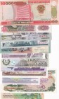 Mix Lot, UNC, (Total 12 banknotes)
Belarus 10 Rublei, 2000; Turkmenistan 1 Manat, 2014; Yugoslavia 10 Dinara, 1968; Malawi 20 Kwacha, 2016; Burundi 1...