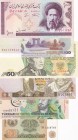 Mix Lot, UNC, (Total 6 banknotes)
Zambia 2 Kwacha, 1980-88; Turkmenistan 1 Manat, 2017; Poland 50 Zlotych, 1988; Cambodia 100 Riels, 2001; Iran 100 R...