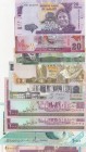 Mix Lot, UNC, (Total 9 banknotes)
Iraq 10.000 Dinars, 2002; Malawi 20 Kwacha, 2016; Sri Lanka 20 Rupees, 2015; Iran 10.000 Rials, 1992; Iran 2.000 Ri...