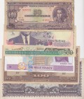 Mix Lot, (Total 6 banknotes)
Indonesia 10.000 Rupiah, 1992, UNC(-); Dominican Republic 500 Pesos Oro, 2002, VF; Central African States 10.000 Francs,...