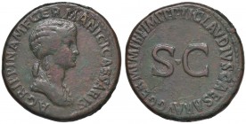 Agrippina (madre di Caligola) Sesterzio - Busto a d. - R/ SC nel campo - RIC (Claudio) 102 AE (g 30,30) Pesanti ritocchi nei campi
BB