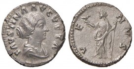 Faustina II (moglie di Marco Aurelio) Denario - Busto a d. - R/ Venere stante a s. - RIC 730 AG (g 3,43)
SPL