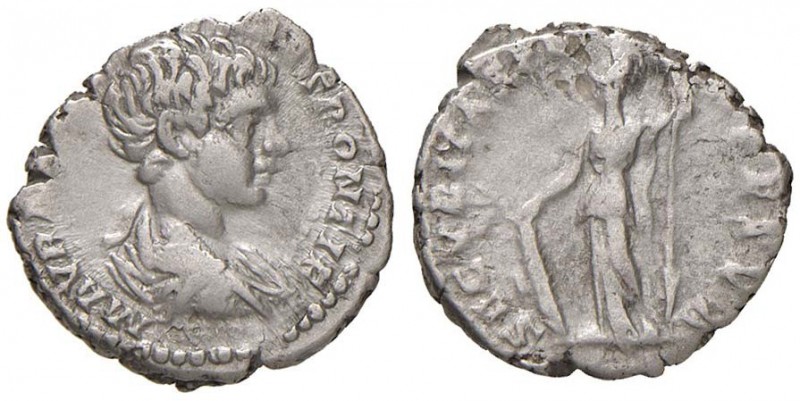 Caracalla (211-217) Denario - AG (g 3,22) 
MB+/qBB