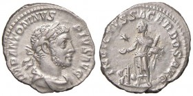Elagabalo (218-222) Denario - Testa laureata a d. - R/ L’imperatore stante a s. - RIC 88 AG (g 3,00)
SPL