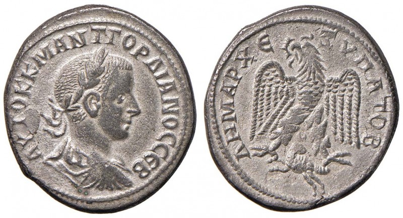 Gordiano III (238-244) Tetradramma di Antiochia in Siria - R/ Aquila - Sear 3779...