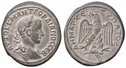 Gordiano III (238-244) Tetradramma di Antiochia in Siria - R/ Aquila - Sear 3779 MI (g 11,13)
BB+