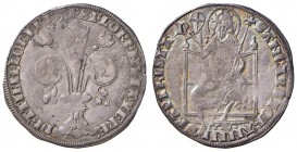 FIRENZE Repubblica - Grosso da 5 Giovanni di Tozzo, 1347 II semestre - Bernocchi 1552 AG (g 2,84) RR
BB+