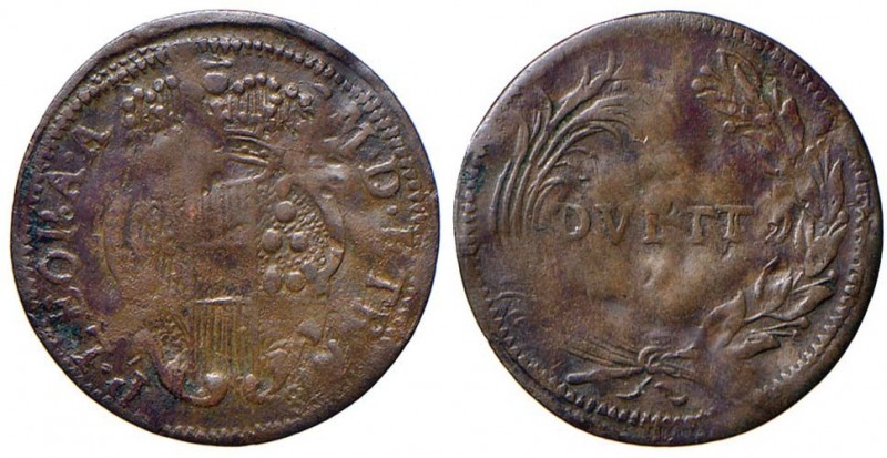 FIRENZE Pietro Leopoldo (1765-1790) Duetto da 8 Denari 1778 - MIR 394/1 CU (g 1,...