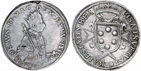 PISA Cosimo II (1609-1621) Tallero 1621 - R.M. 14 AG (g 28,20) Screpolatura al ciglio del D/ e piccola mancanza al D/ sopra il braccio
BB/SPL